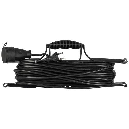 Удлинитель силовой GREEN LINE FR-10-30m Greenline на рамке 1 розетка без заземления 30м ПВС 2х1кв.мм Эра Б0065149 Б0065149