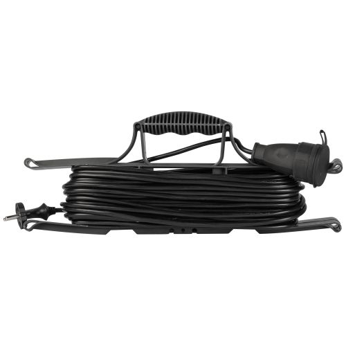 Удлинитель силовой GREEN LINE FR-6-20m Greenline на рамке 1 розетка без заземления 20м ПВС 2х0.75кв.мм Эра Б0065100 Б0065100