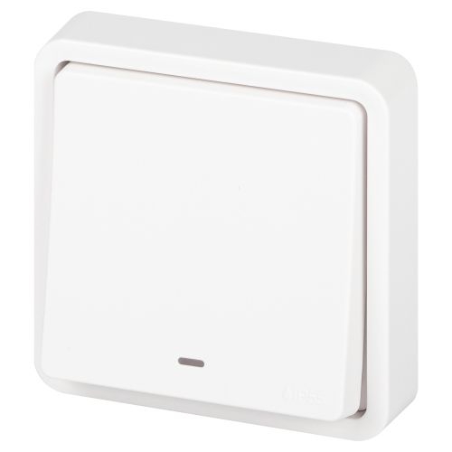 Выключатель Эксперт 11-1522-01 с подсветкой IP55 10АХ-250В СУ бел. Эра Б0063279 Б0063279