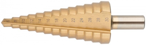 Сверло ступенчатое HSS по металлу 13 ступеней 6-30мм MOS 36383М 36383М