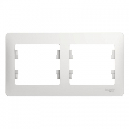 Рамка 2-м Glossa горизонт. бел. SE GSL000102 GSL000102