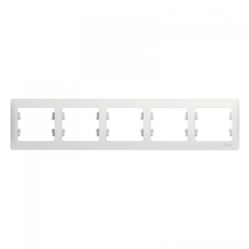Рамка 5-м Glossa горизонт. бел. SE GSL000105 GSL000105