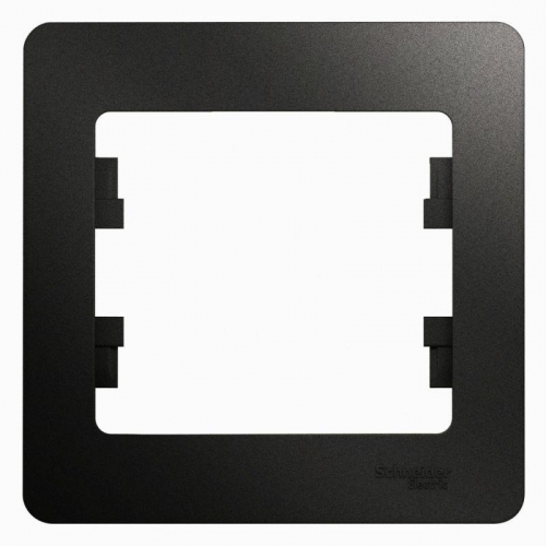 Рамка 1-м Glossa антрацит SE GSL000701 GSL000701