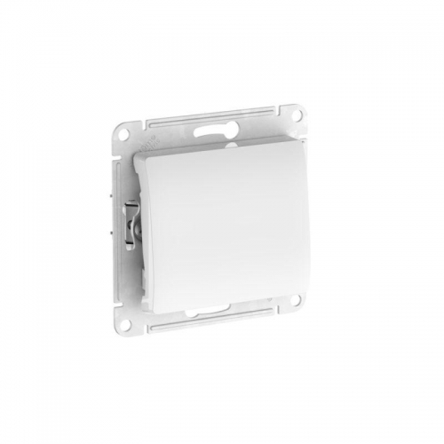 Переключатель 1-кл. Glossa (сх. 6) 10AX быстрозажим. клем. механизм бел. SE GSL000161S GSL000161S