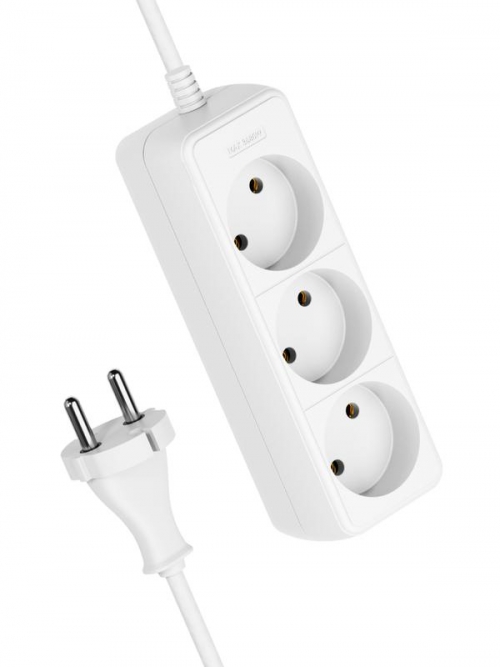 Удлинитель 3х7м без заземл. 16А IP20 ПВС 2х1 КОСМОС YKsm7m-3g(K) YKsm7m-3g(K)