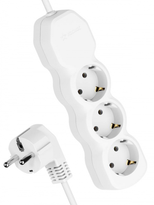 Удлинитель 3х5м с заземл. 10А IP20 ПВС 3х0.75 КОСМОС YKsm5m-3g-Z(10A)P YKsm5m-3g-Z(10A)P