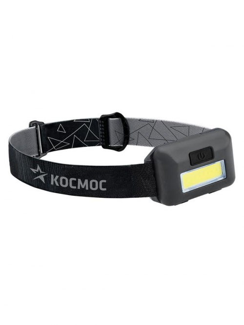 Фонарь светодиодный налобный компактный 3Вт COB КОСМОС KOC-H101-COB KOC-H101-COB