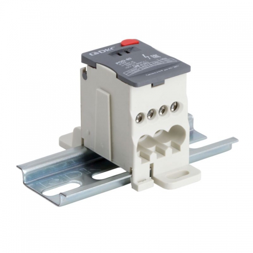 Блок распределительный винтовой зажим 3х16кв.мм 4х6кв.мм DKC POD-80 POD-80