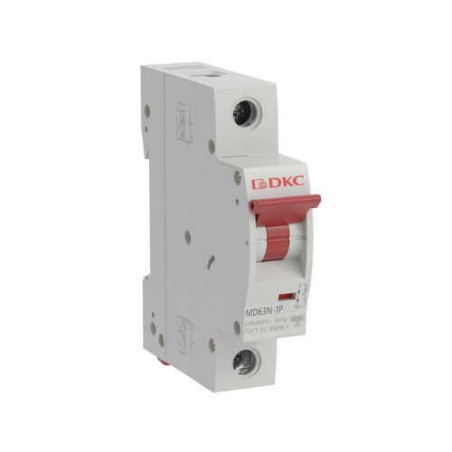 Выключатель автоматический модульный 1п C 16А 6кА MD63N YON MD63N-1PC16 MD63N-1PC16