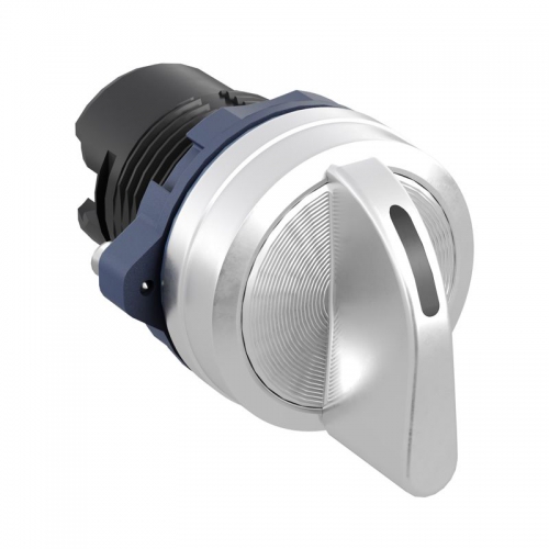 Головка переключателя на 3 положения с фиксацией стандартная ручка алюм. черн. DKC M22S-L3A M22S-L3A