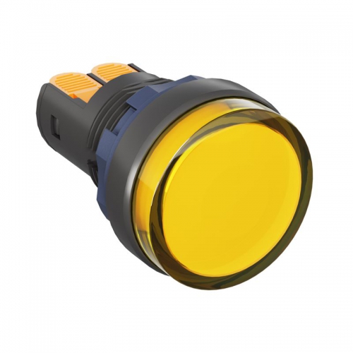 Индикатор сигнальный со встроенным диодом 220В желт. DKC M22L-F220YPP M22L-F220YPP