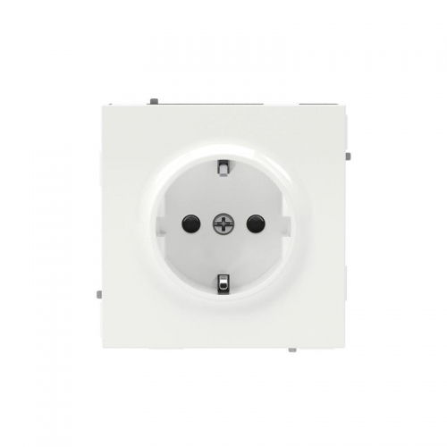 Розетка силовая KANT 2P+E защ. шторки бел. магнолия DKC 7000003 7000003