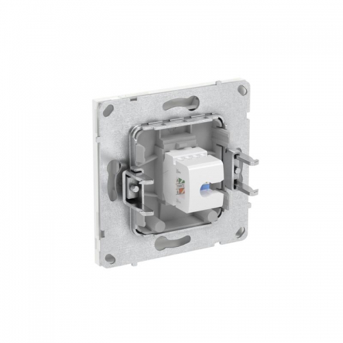 Розетка компьютерная 1-м KANT RJ45 кат.5E без шторки бел. песок DKC 7010663 7010663