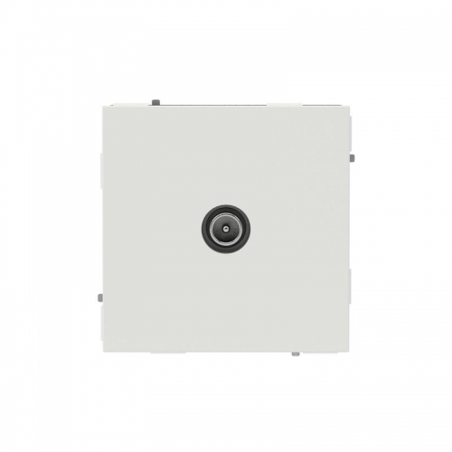 Розетка телевизионная проходная TV KANT бел. песок DKC 7010513 7010513