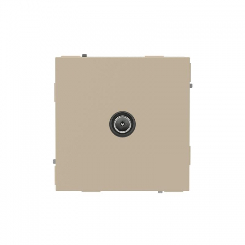 Розетка телевизионная проходная TV KANT ванильн. марципан DKC 7015513 7015513