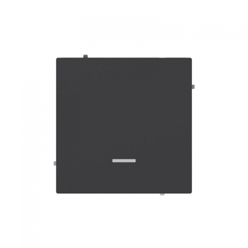 Выключатель 1-кл. KANT с подсветкой черн. уголь DKC 7012133 7012133