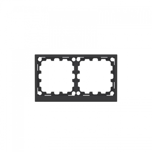 Рамка 2-м KANT черн. уголь DKC 7012904 7012904