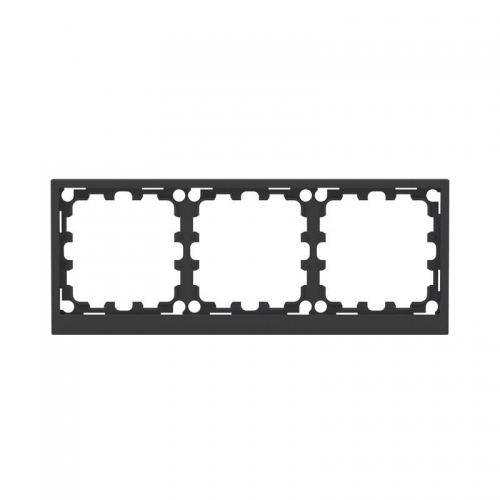 Рамка 3-м KANT черн. уголь DKC 7012906 7012906