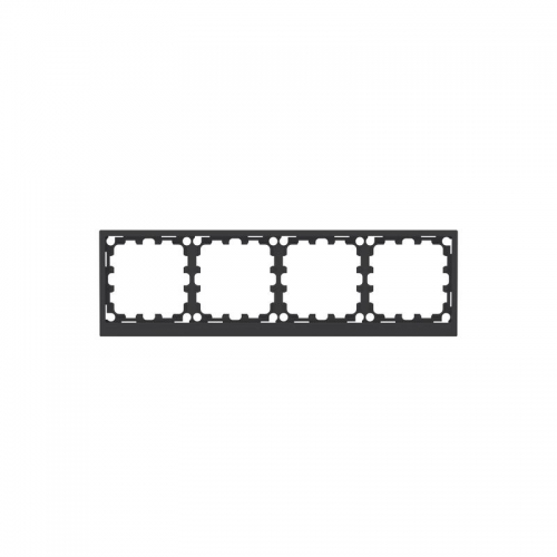 Рамка 4-м KANT черн. уголь DKC 7012908 7012908