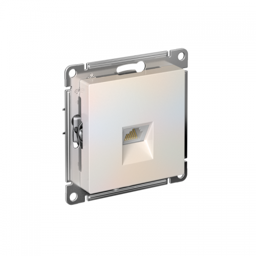 Механизм розетки компьютерной Atlas Design RJ45 жемчуг SchE ATN000483 ATN000483