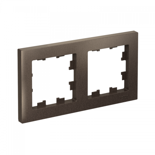 Рамка 2-м Atlas Design универс. мокко SchE ATN000602 ATN000602
