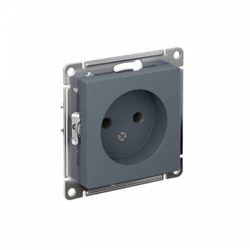 Механизм розетки 1-м СП Atlas Design без заземл. 16А грифель SchE ATN000741 ATN000741