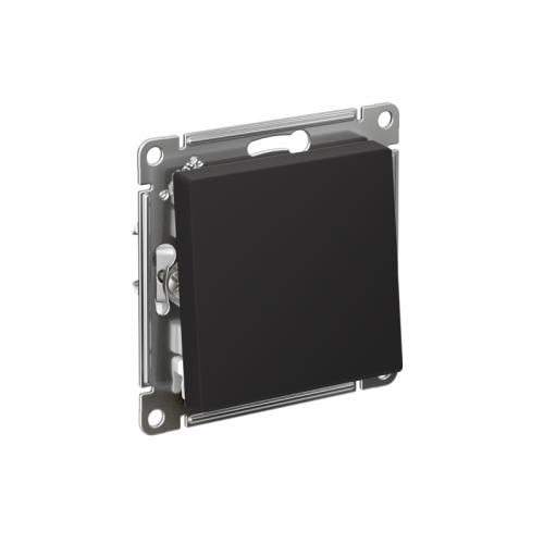 Механизм переключателя 1-кл. СП Atlas Design 10А IP20 (сх. 6) 10AX карбон SchE ATN001061 ATN001061