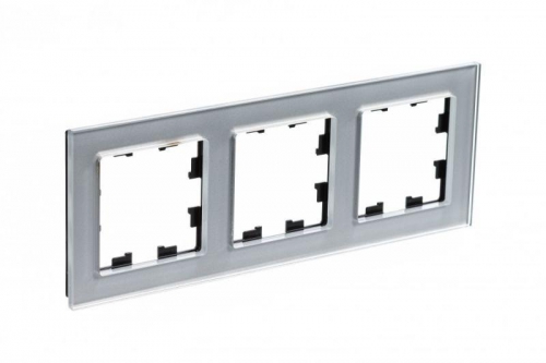 Рамка 3-м Atlas Design NATURE стекло алюм. SchE ATN320303 ATN320303