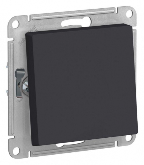 Механизм переключателя проходного 1-кл. СП AtlasDesign Aqua 10А IP44 (сх. 6) 10AX карбон SchE ATN441061 ATN441061