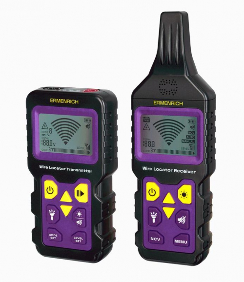 Детектор подземных проводов Ping SM150 фиолет. Ermenrich 84550 84550
