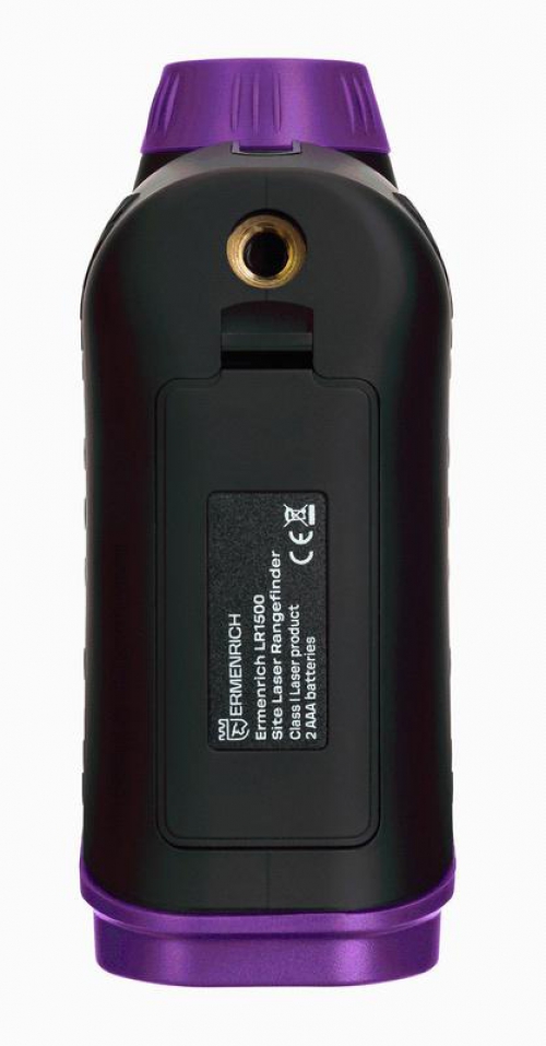 Дальномер лазерный строительный LR1500 фиолет. Ermenrich 84085 84085