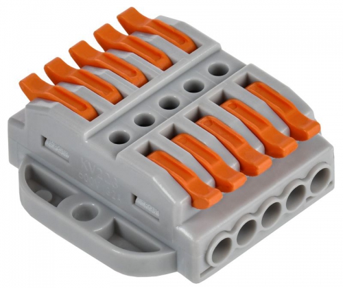 Клемма строительно-монтажная СМК 222-4155P IEK UKZ20-4155P-050 UKZ20-4155P-050