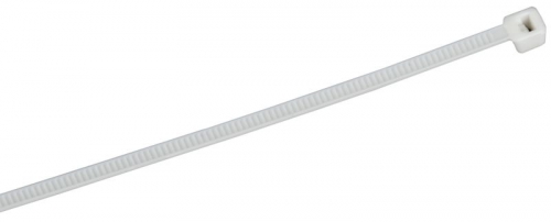 Хомут 2.5х100мм P6.6 самозатухающий бел. (уп.100шт) IEK UHH90-D025-100-100-K01 UHH90-D025-100-100-K01
