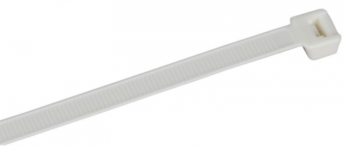 Хомут 7.6х370мм P6.6 самозатухающий бел. (уп.100шт) IEK UHH90-D076-370-100-K01 UHH90-D076-370-100-K01