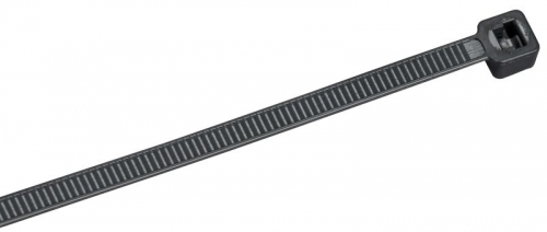 Хомут 4.8х200мм P6.6 съемный черн. (уп.100шт) IEK UHH13-D048-200-100-K02 UHH13-D048-200-100-K02