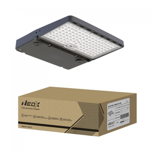 Светильник светодиодный ДКУ-LEVEL 100PA3С-PC-BL 100-240В 100/80/50Вт IP66 175лм/Вт 3CCT уличный 5лет NEOX 4690612062945 4690612062945