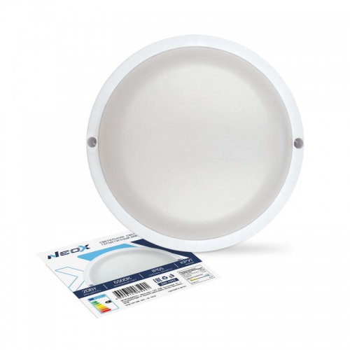 Светильник светодиодный СПП 2065-КРУГ 20Вт 6500К IP65 1800лм 155мм герметичный NEOX 4690612065991 4690612065991