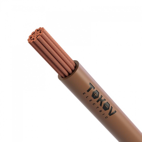 Провод TOKOV ELECTRIC ПуГВнг(А)-LS 1х2.5 (бухта) Кор 450/750В (м) 000011514 000011514