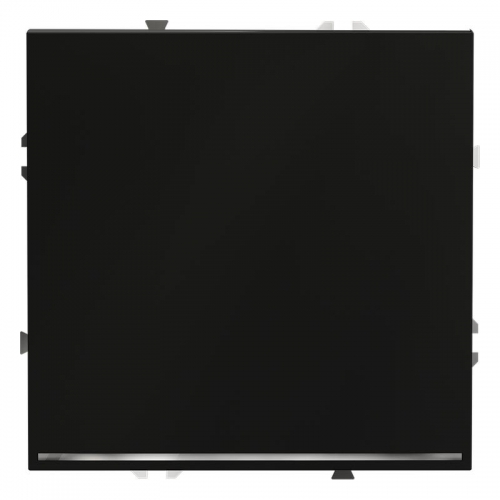 Переключатель проходной 1-кл. СП S70 10А с подсветкой механизм черн. матов. Voltum VLS010408 VLS010408