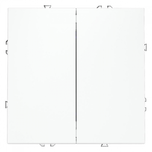 Выключатель 2-кл. СП S70 10А механизм бел. матов. Voltum VLS020102 VLS020102