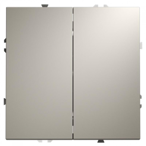 Выключатель 2-кл. СП S70 10А с самовозвратом механизм кашемир Voltum VLS020603 VLS020603