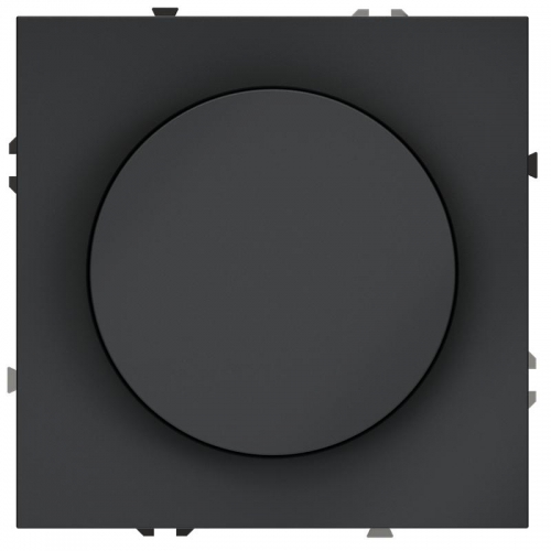 Светорегулятор поворотно-нажимной СП S70 600Вт механизм графит Voltum VLS070307 VLS070307