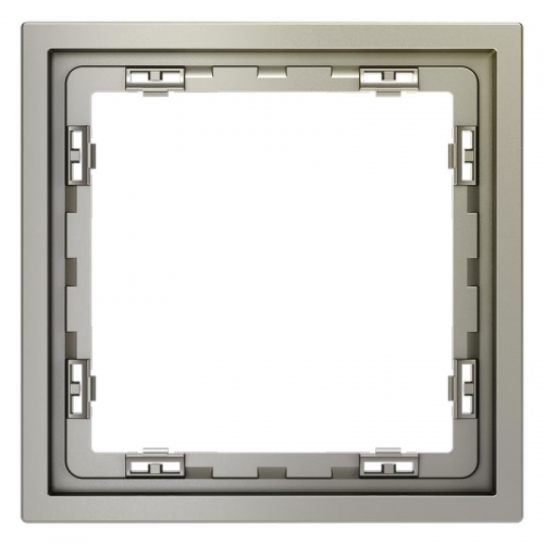 Рамка 1-м S70 пластик. шелк Voltum VLS100104 VLS100104