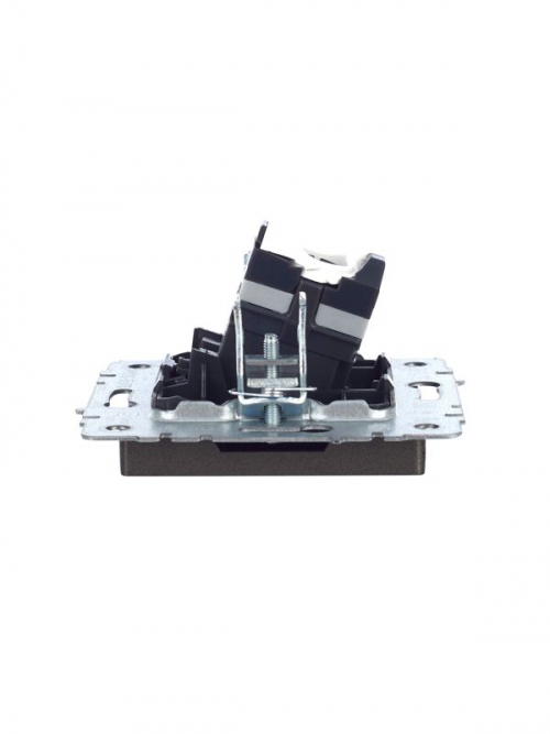 Розетка компьютерная СП RJ45 кат.5E BRITE РК10-БрТБ бронза IEK BR-K10-1-K45 BR-K10-1-K45