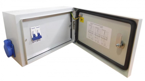 Ящик с понижающим трансформатором ЯТП 0.25 230/36 (2 авт. выкл.) IP54 TOKOV ELECTRIC TKE-TT12-36-250-54 TKE-TT12-36-250-54