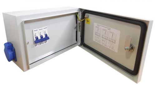 Ящик с понижающим трансформатором ЯТП 0.25 230/24 (3 авт. выкл.) IP54 TOKOV ELECTRIC TKE-TT13-24-250-54 TKE-TT13-24-250-54