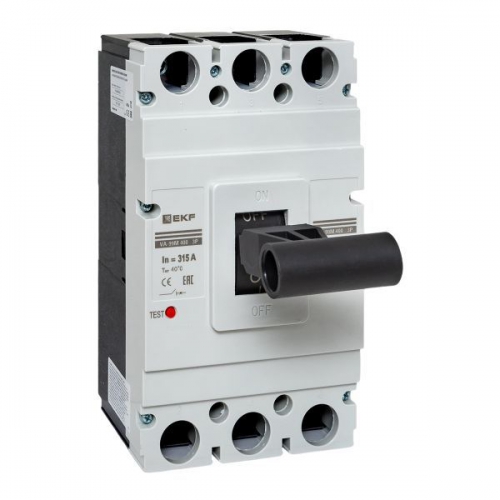 Выключатель автоматический 3п 400/315А 42кА ВА-99М PROxima EKF mccb99-400-315m mccb99-400-315m