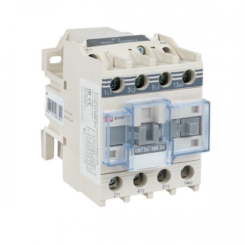 Контактор КМЭ 25А кат. 220В AC 1НО EKF ctr-s-25-220 ctr-s-25-220