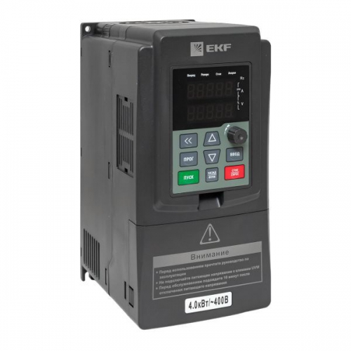 Преобразователь частоты 4/5.5кВт 3х400В VECTOR-100 PROxima EKF VT100-4R0-3B VT100-4R0-3B