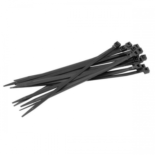 Хомут кабельный 7.2х400 нейл. черн. (уп.100шт) EKF plc-cb-7.2x400 plc-cb-7.2x400